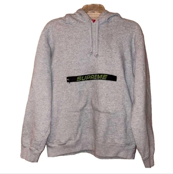 Supreme Gray Hoodie for Men  Size Medium - Picture 1 of 6